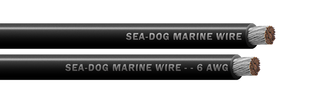 SEA DOG 6 AWG BLACK 25FT BATTERY CABLE [8006010]