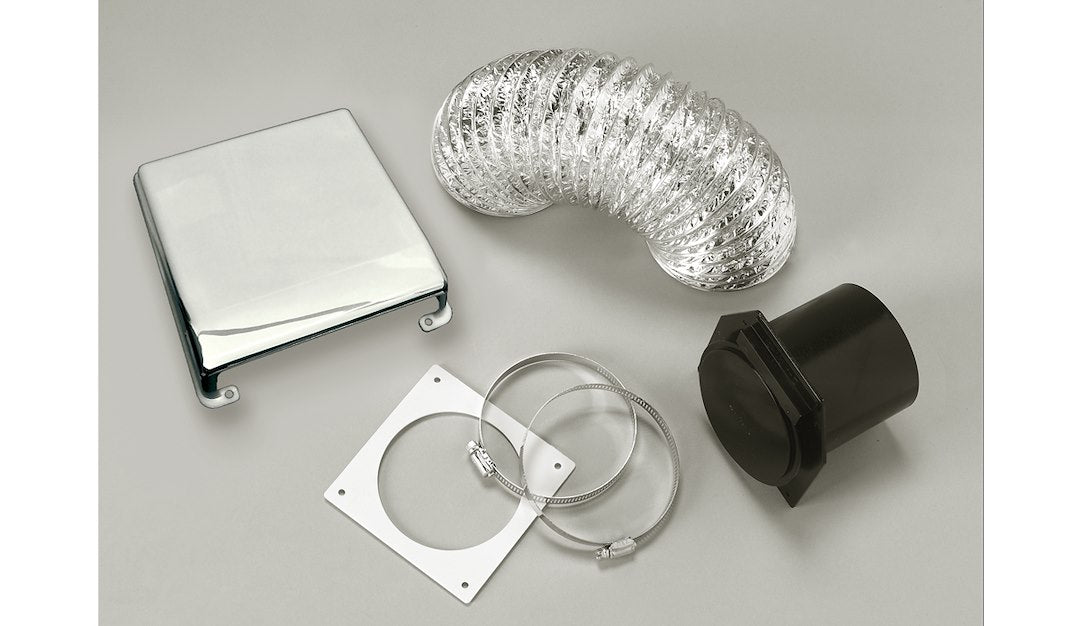 WESTLAND DELUXE DRYER VENT KIT CHR [VID403AC]