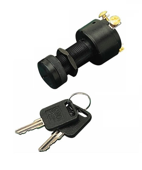 SEA DOG POLY 3-POSITION KEY SWTCH LONG [420365-1]