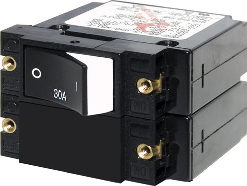 BLUE SEA CIRCUIT BREAKER A2RSD ROCKER30A [7574-BSS]