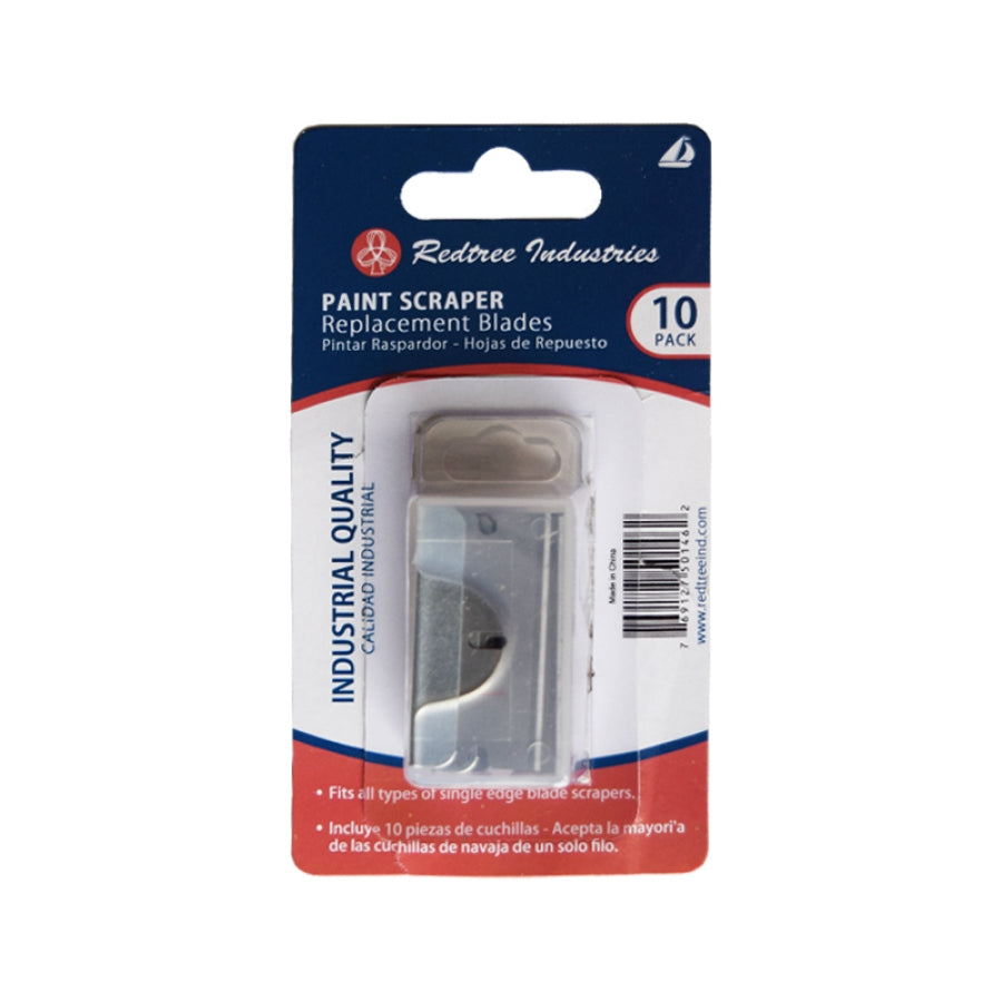 REDTREE IND BLADES-SCRAPER REPLACE (10) [50146]