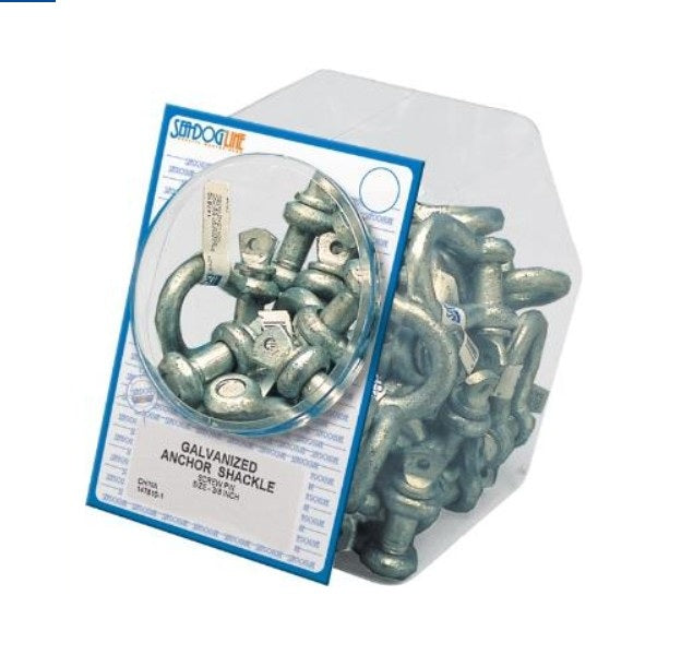 SEA DOG GALVANIZED ANCHOR SHACKLE 1/2' NON- [147812-5]