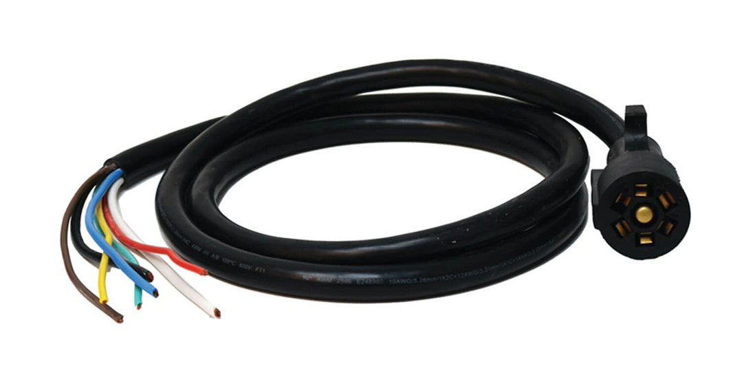 VALTERRA LLC 7WAY 6' TRAILER CORD [A10-7W6]
