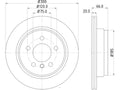 HELLA DISC BRAKE ROTOR [355123152]