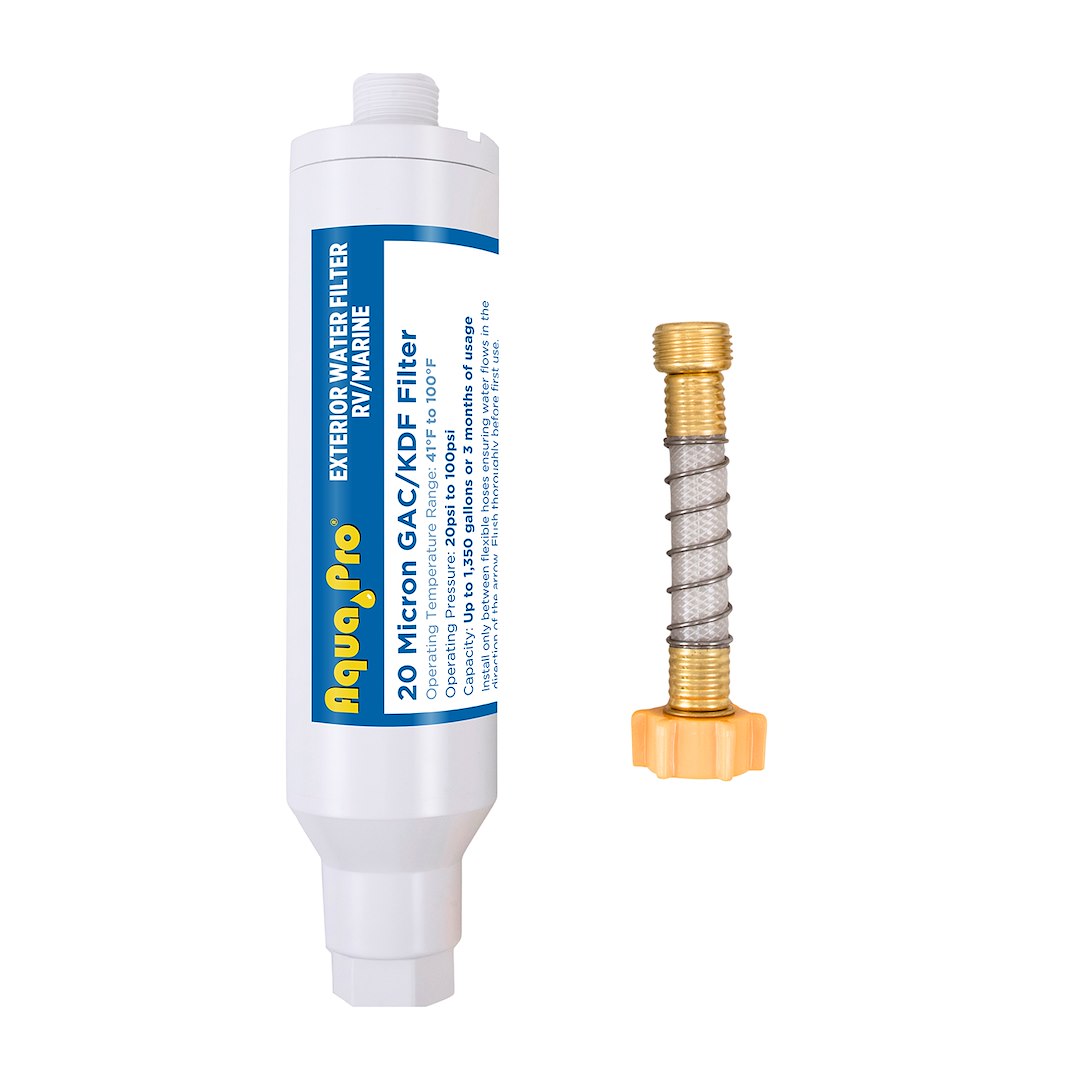 AQUA PRO SINGLE WATER FILTER WITH HOSE [21880]