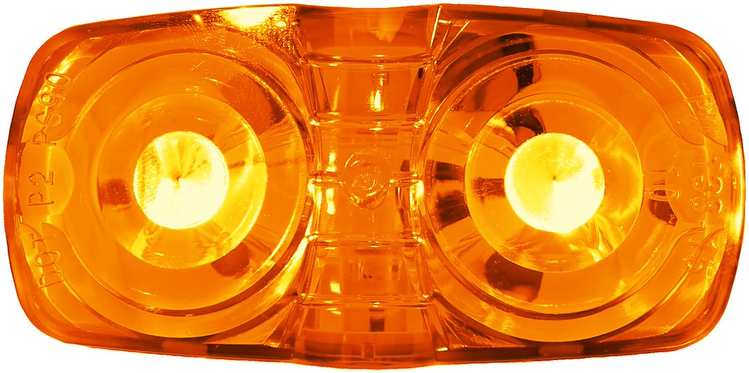 PETERSON MFG LED M/C PC MV RECT DBL BULLS-EYE 4' [38A-MV-BT2]