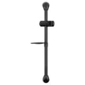 DURA FAUCET RV SHOWER SLIDE BAR - MATTE BLACK [DF-SA300P-MB]