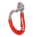 TRAILFX ROPE SHACKLE SINGLE RED 7500 LBS [WA046]
