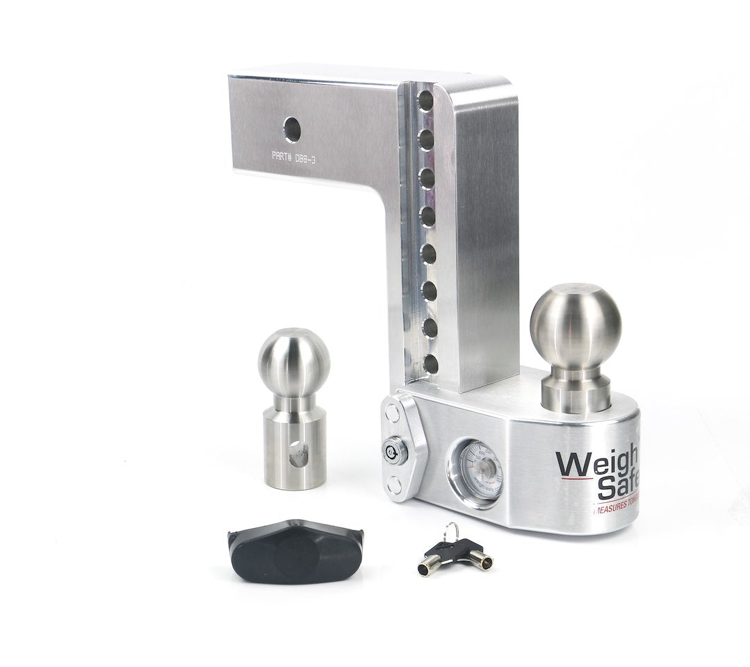 WEIGH SAFE 8INADJ BALLMOUNT 3INSHANK [WS8-3]