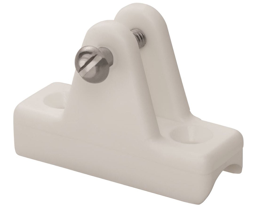 WHITECAP IND 7/8' RAIL HINGE (PR.) WHT [3443WP]