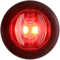 OPTRONICS LED UNI-LIGHT W/GROMMET;RED [MCL11RKB]