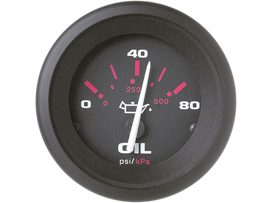 SIERRAMARINE OIL PRESSURE  AMEGA 2' 0-80 PSI [57903P]
