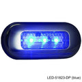T-H MARINE BLUE OBLONG COURTESY LED [LED-51823-DP]