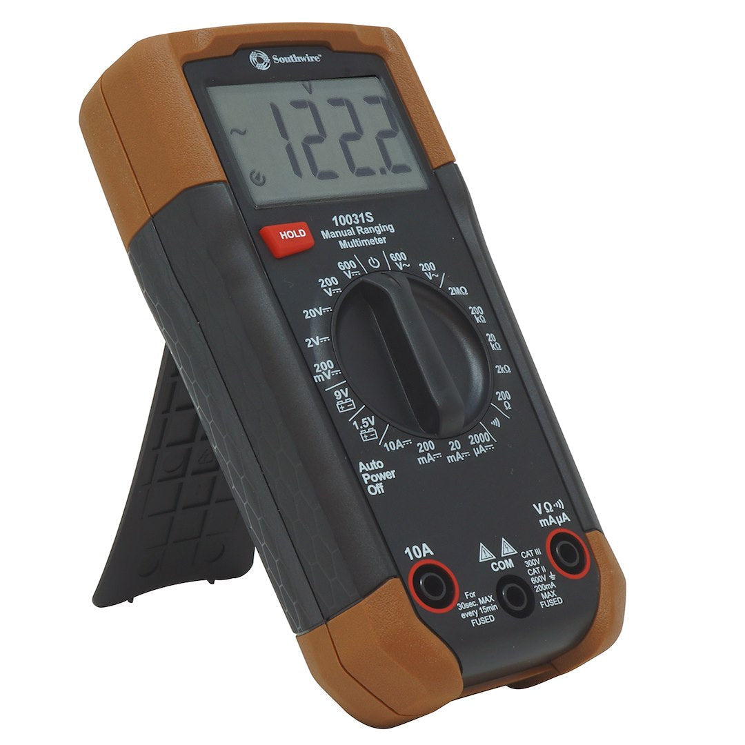 SOUTHWIRE MULTIMETER-600V MANUAL RANGING [10031S]