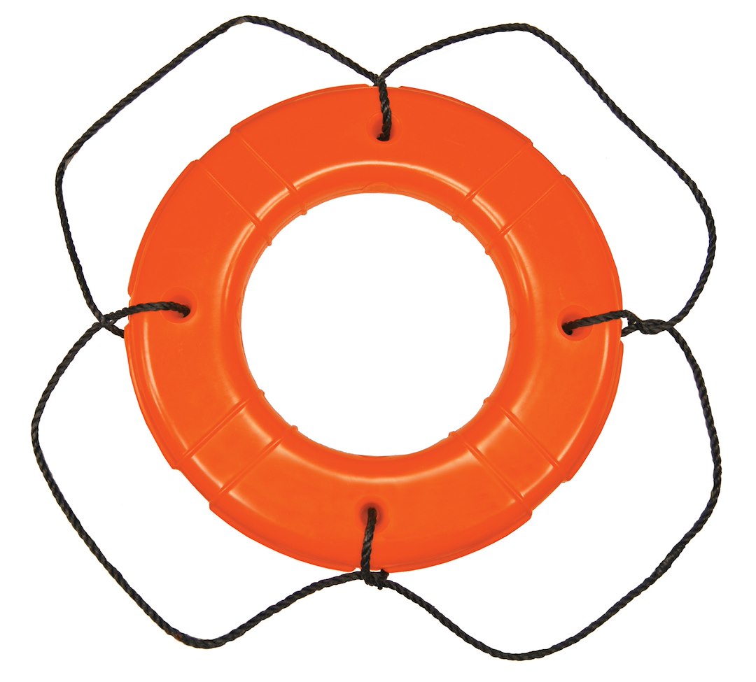 TAYLOR MADE 30' ORANGE POLYETHYLENE SHELL LIFE [570]