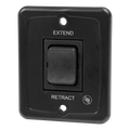 LIPPERT COMP INTERIOR SWITCH BLK 40AMP W/PLATE [308474]