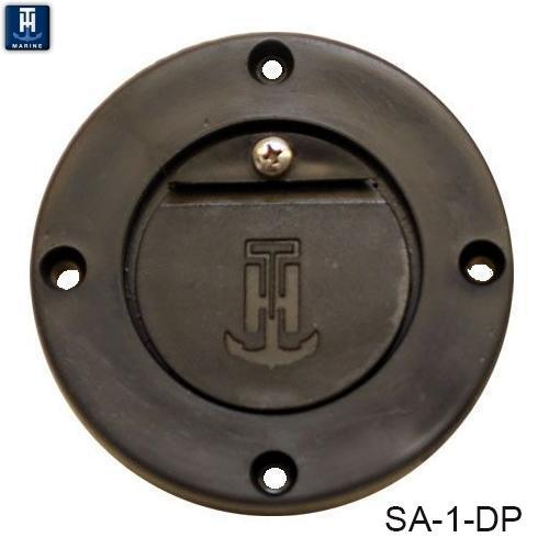 T-H MARINE BLACK SCUPPER ADAPTER [SA-1-DP]