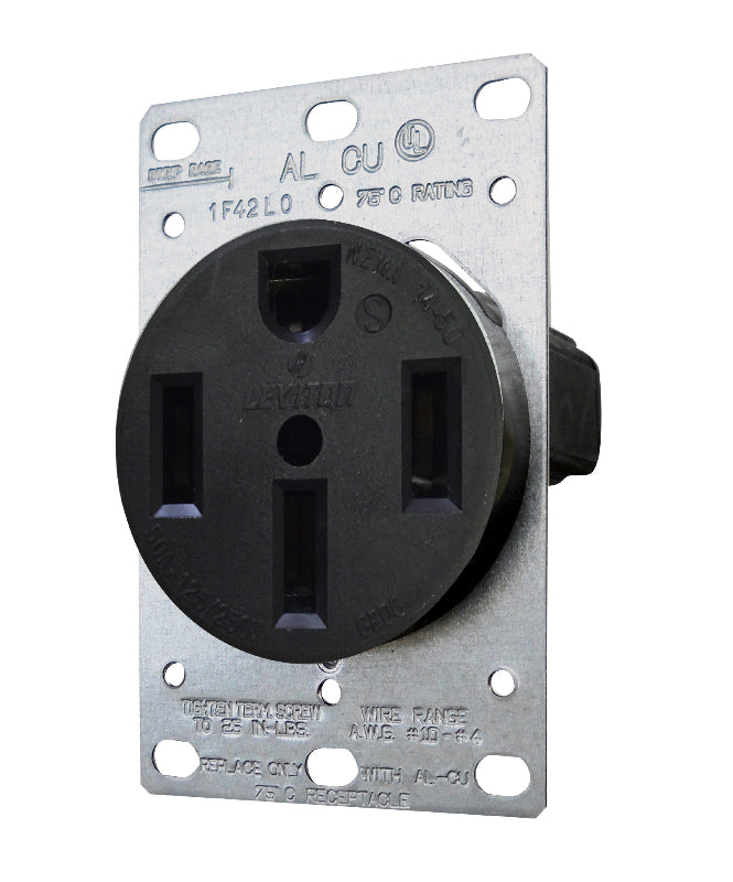 VALTERRA LLC 50 AMP RECEPTACLE 1 EA [DG50VP]