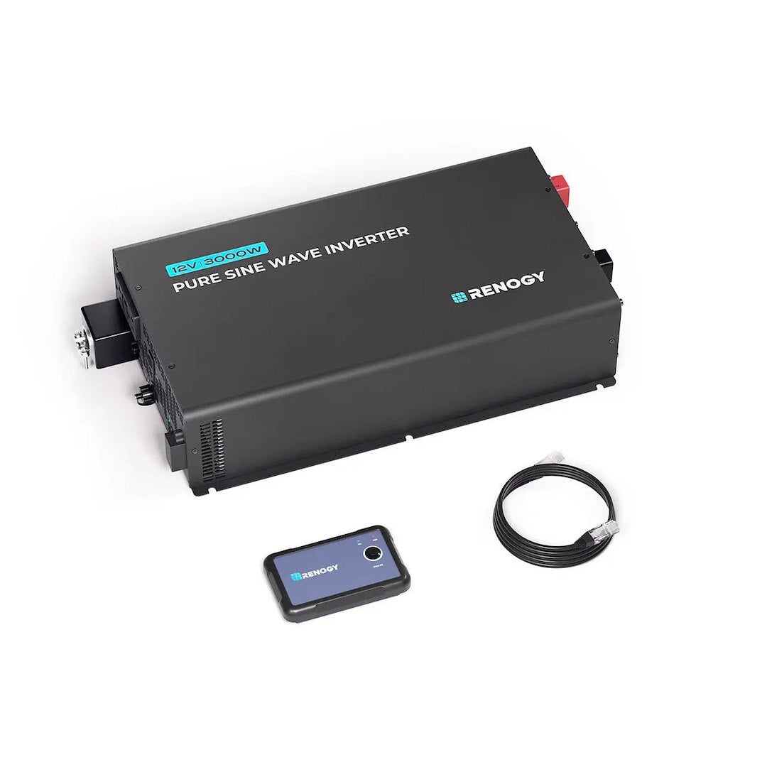 RENOGY 3000W INVERTER WITH UPS & BLUETOOTH [RIV1230P2-126-G1-US]