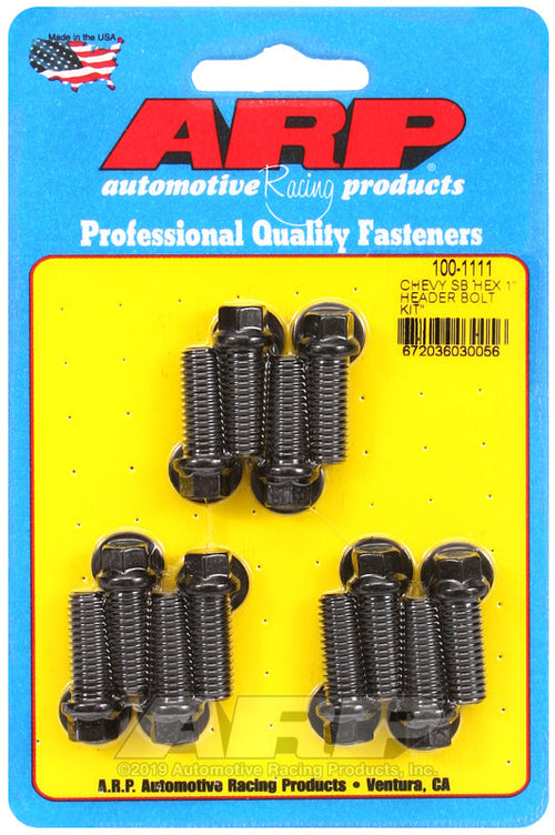 ARP SBCHVYHEX HDER BOLT KIT [100-1111]