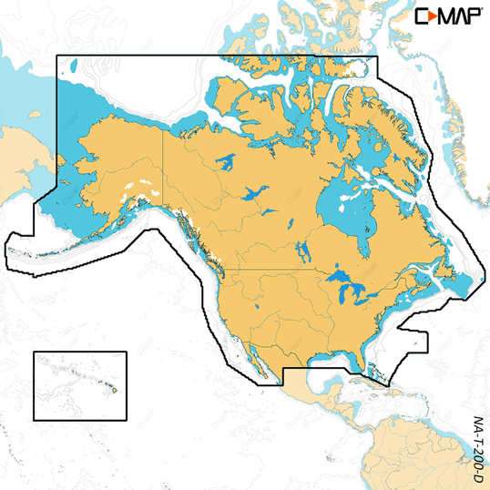 CMAP NORTH AMERICA [M-NA-T-200-D-MS]