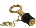 WHITECAP IND 1' BRASS BAILER PLUG - LEVER/8' CHA [S-0209C]