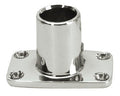 WHITECAP IND C.P. ZAMAC 7/8' - 90O RECT. BASE [S-1466C]