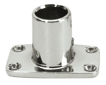 WHITECAP IND C.P. ZAMAC 7/8' - 90O RECT. BASE [S-1466C]