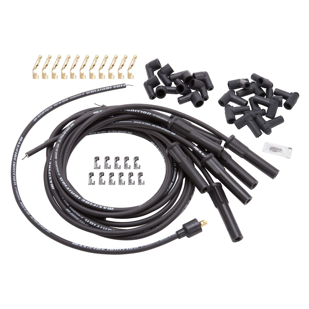 EDELBROCK WIRESET UNIV FLEX BOOTS [22700]