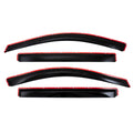 TRAILFX TFX INCHANNEL WNDW VENTS SMOKE 4PC [4805IC]
