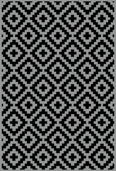 LIPPERT COMP 8X12 MAT BLACK/GREY [2024048084]