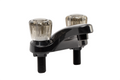 DURA FAUCET RV LAVATORY FAUCET W/SMOKED ACRYLIC [DF-PL700S-BK]