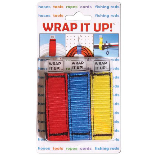 AIRHEAD WRAP IT UP!  ASSORTED COLORS  3PK [WR-123]
