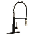 DURA FAUCET STREAMLINE COIL PULL-DOWN RV KITCHE [DF-MK504SLK-MBSN]
