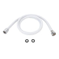 CAMCO SHOWER HOSE  WHITE  60' [43717]