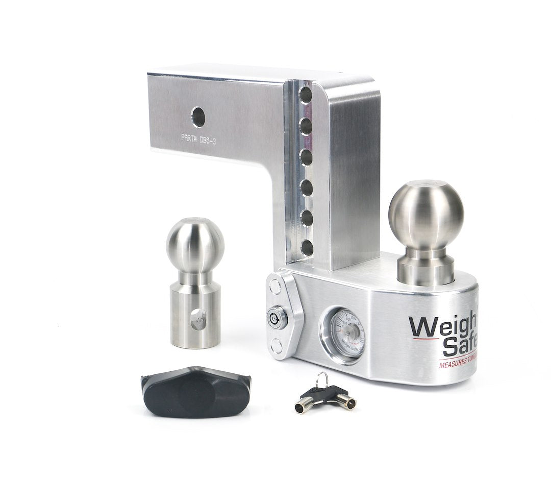 WEIGH SAFE 6INADJ BALLMOUNT 3INSHANK [WS6-3]