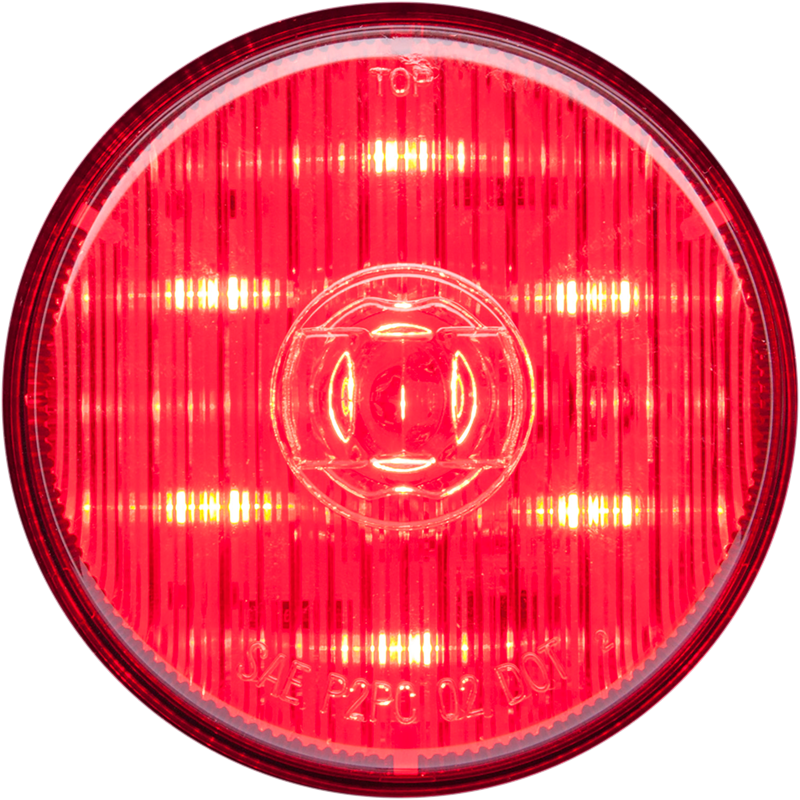 OPTRONICS LED M/C;2.5';RED;PC;WEATHERTIGHT PL [MCL58RPMB]