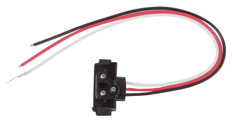 OPTRONICS RIGHT ANGLE PIGTAIL;POLY BAG [A47PBP]
