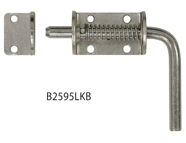 BUYERS PROD SPRING LATCH ASY 1/2' W/K [B2595LKB]