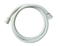 EMPIRE FAUCE 1-FUNCTION 60'  VINYL SHWER HSE WHT [CRD-U-HS60W]