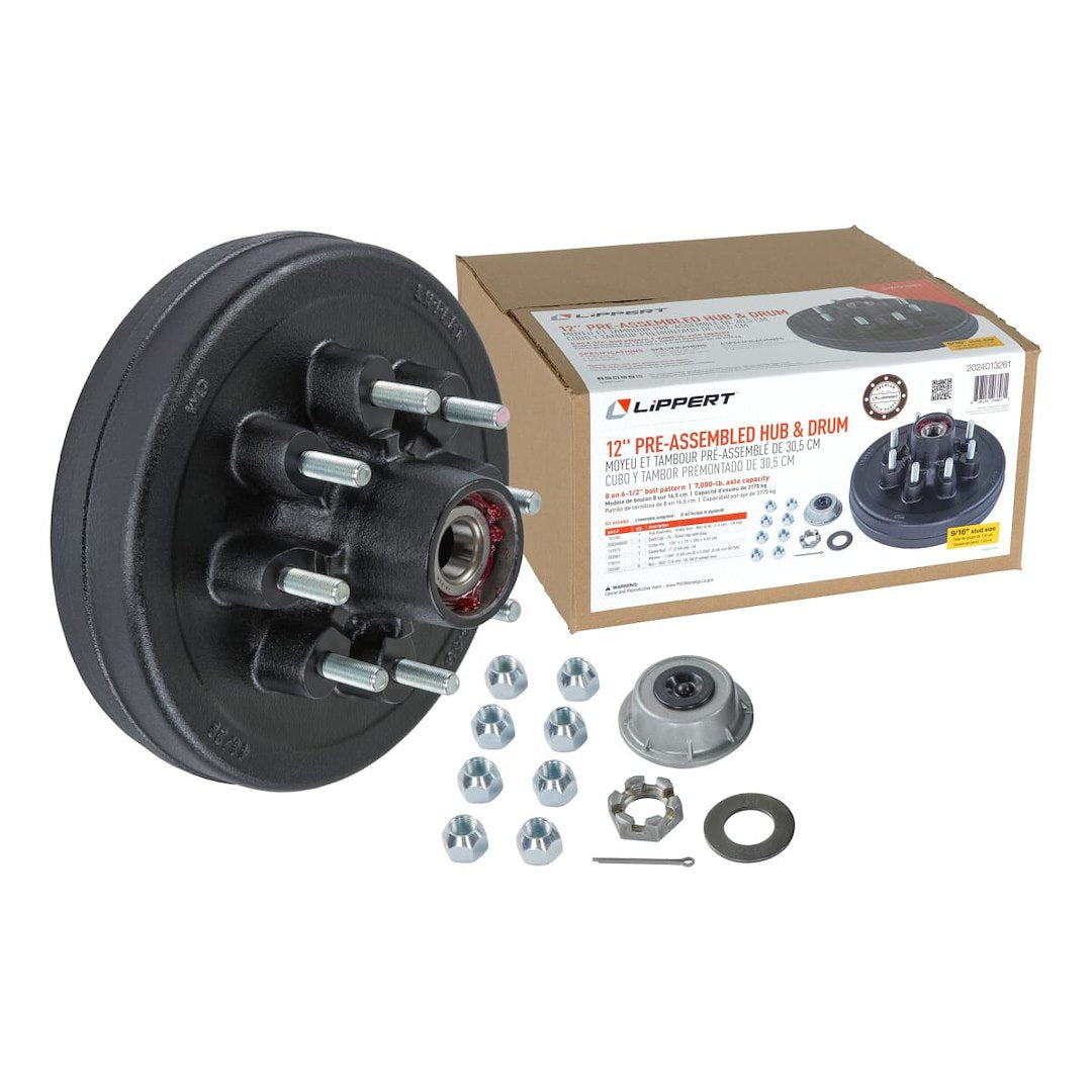 LIPPERT COMP AP KIT - BRAKE HD 865 9/16 STUD COM [2024013261]