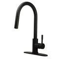 DURA FAUCET STREAMLINE PULL-DOWN RV KITCHEN FAU [DF-MK530SLK-MB]
