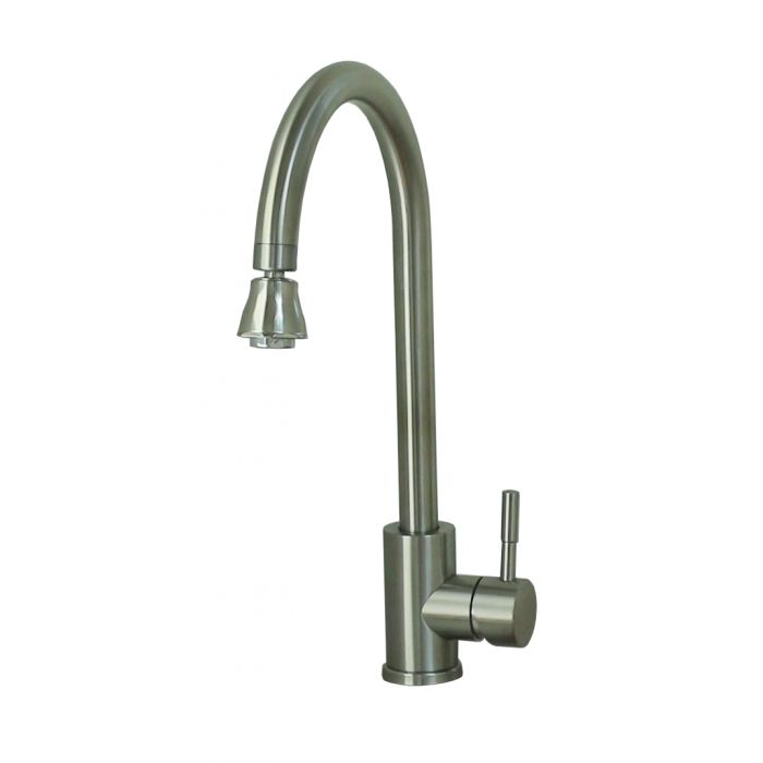 EMPIRE FAUCE RV KITCHEN FAUCET  METAL SINGLE LEV [SL7000BN-A]