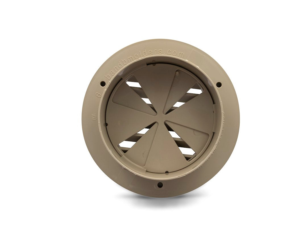 B&B MOLDERS HEAT VENT 4' W/DAMPER [94269]