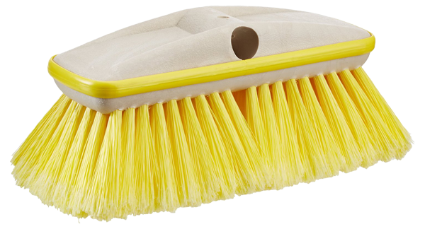 STAR BRITE SOFT DLX. BRUSH YELLOW 8' [040161]