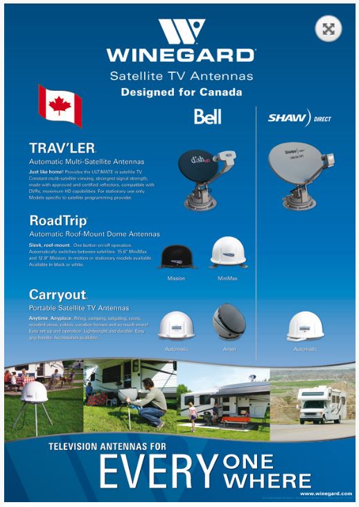 WINEGARD CANADIAN FULL LINE POSTER [WD-220]