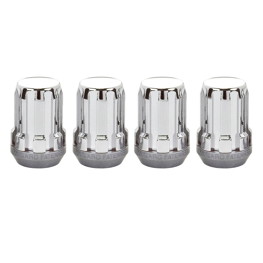 MCGARD LUG NUT PK/4 12X1.5 CHROM [65357]