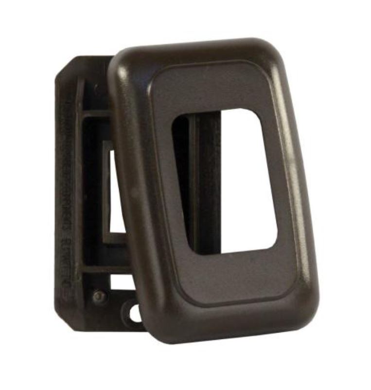JR Products SGL Sw Base&face Plate Br [12195]
