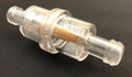 HELIX RACING 3/16' FUEL FILTER CLEAR W/BRONZE [118-9003]