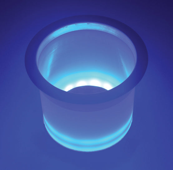 T-H MARINE BLUE LIGHTED CUP HOLDER [LED-LCH-BU-DP]